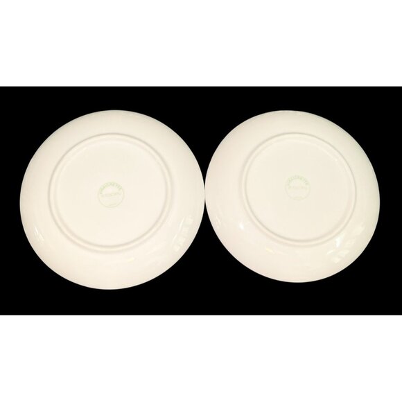 Vintage Toscani Vinaigrette Salad Plates Set of 6 Vintage 7.5" Japan with Box - Picture 7 of 7